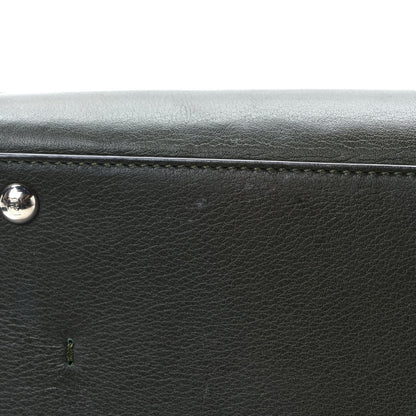 Fendi Vitello Dolce Marmol Shiny Nappa Petite 3Jours Tote Verde Prato 11 of 13