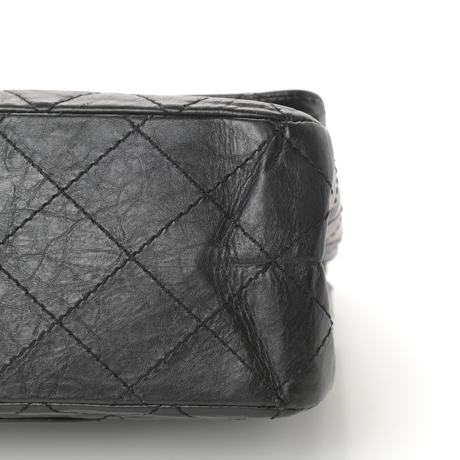 Chanel Aged Calfskin Quilted 2.55 Reissue 227 Flap Black 17 of 18