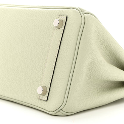 Hermes Togo Birkin 25 Gris Neve 10 of 18