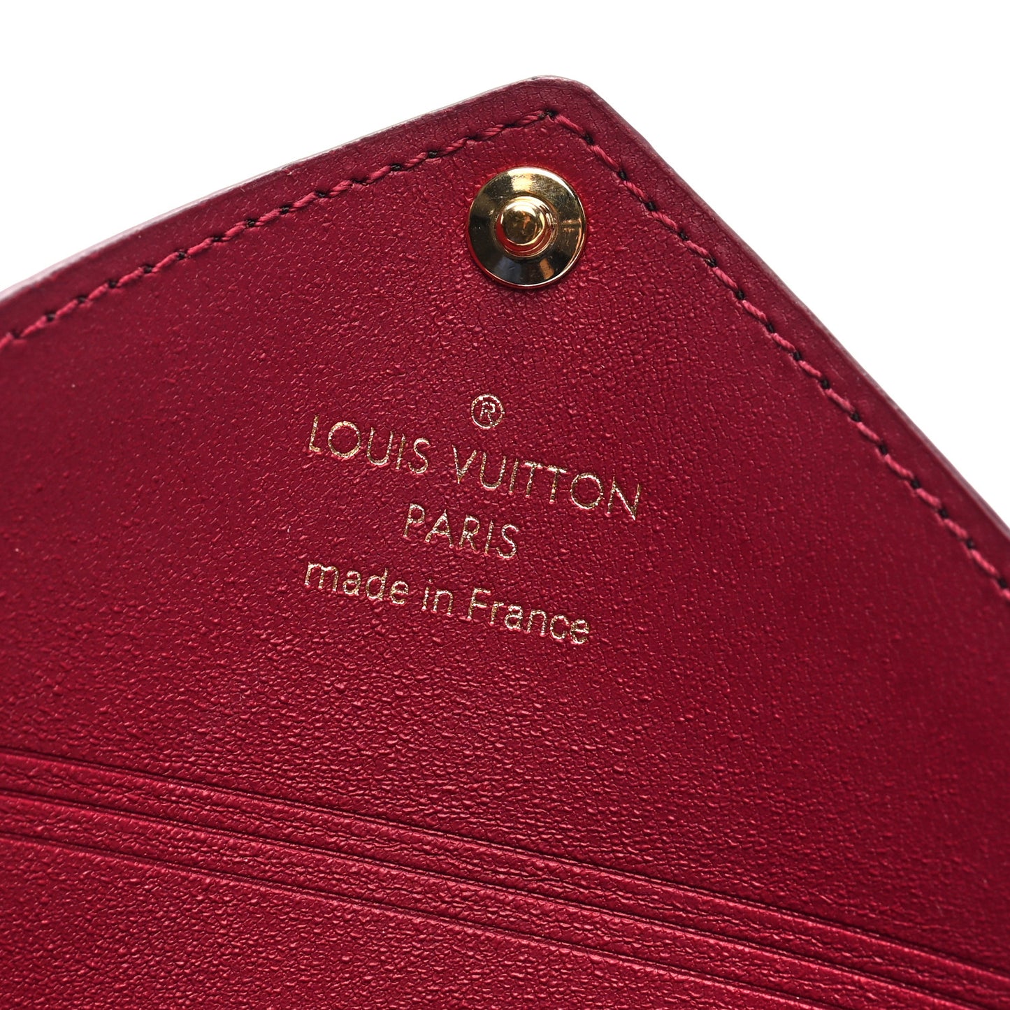 Monogram Small Kirigami Pochette Insert Fuchsia