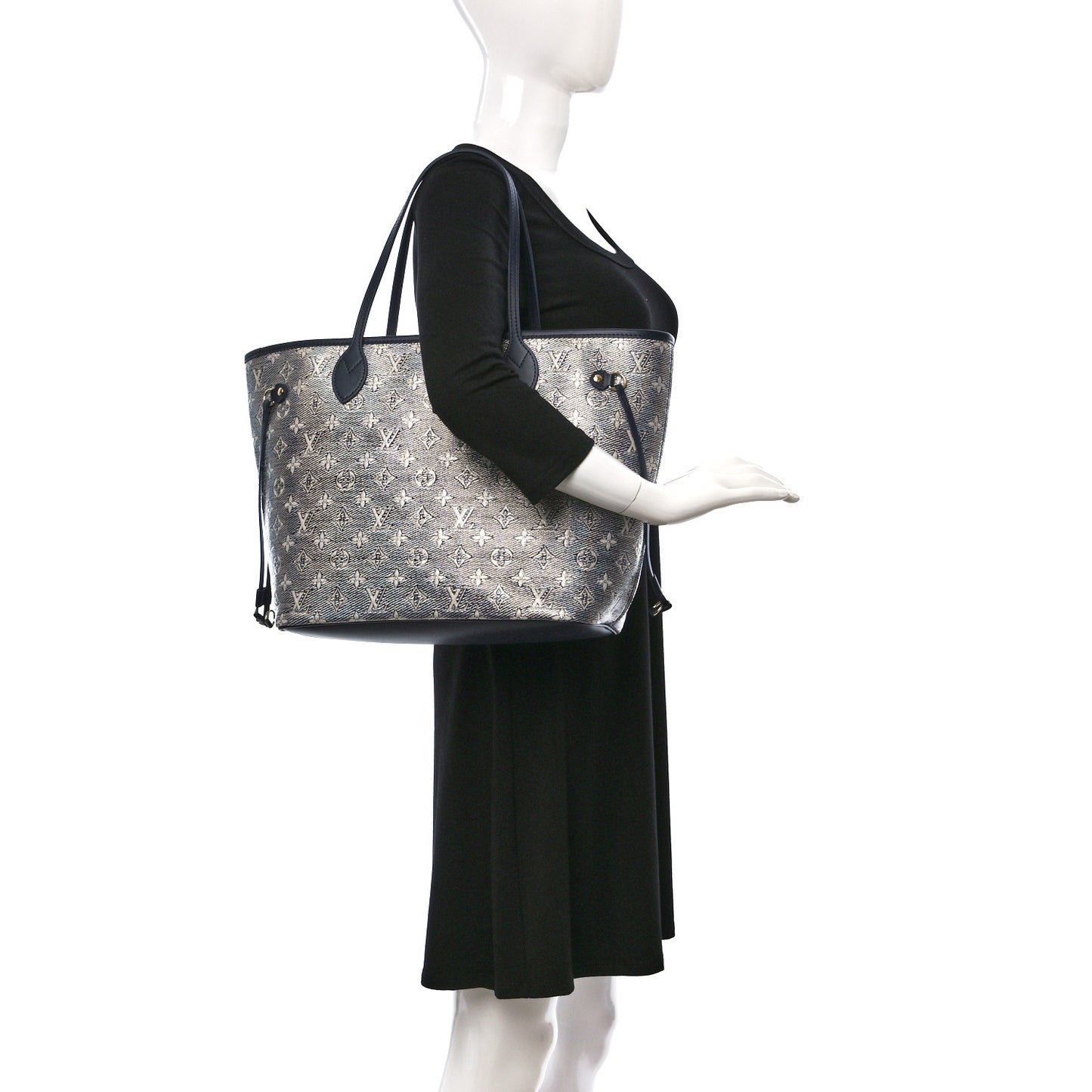 Monoglam Neverfull MM Blue