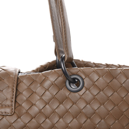 Bottega Veneta Nappa Intrecciato Large Capri Tote Maple 12 of 14