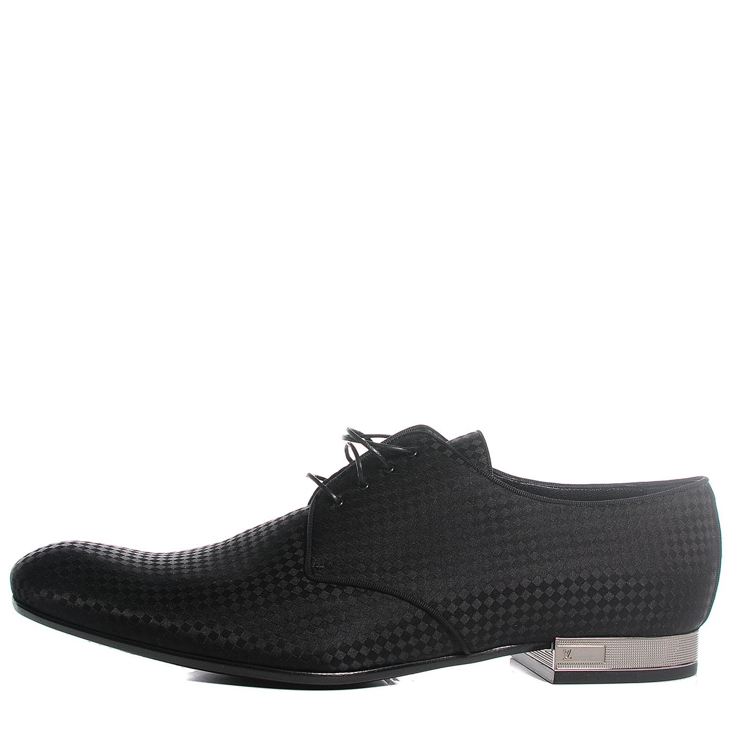 Mens Damier Braided Grosgrain Boogie Nights Derby Shoes 11