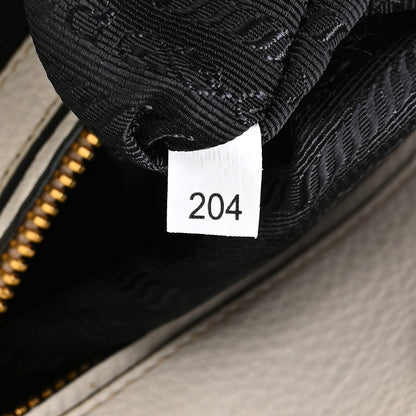Prada Vitello Daino Shopping Tote Talco 7 of 10