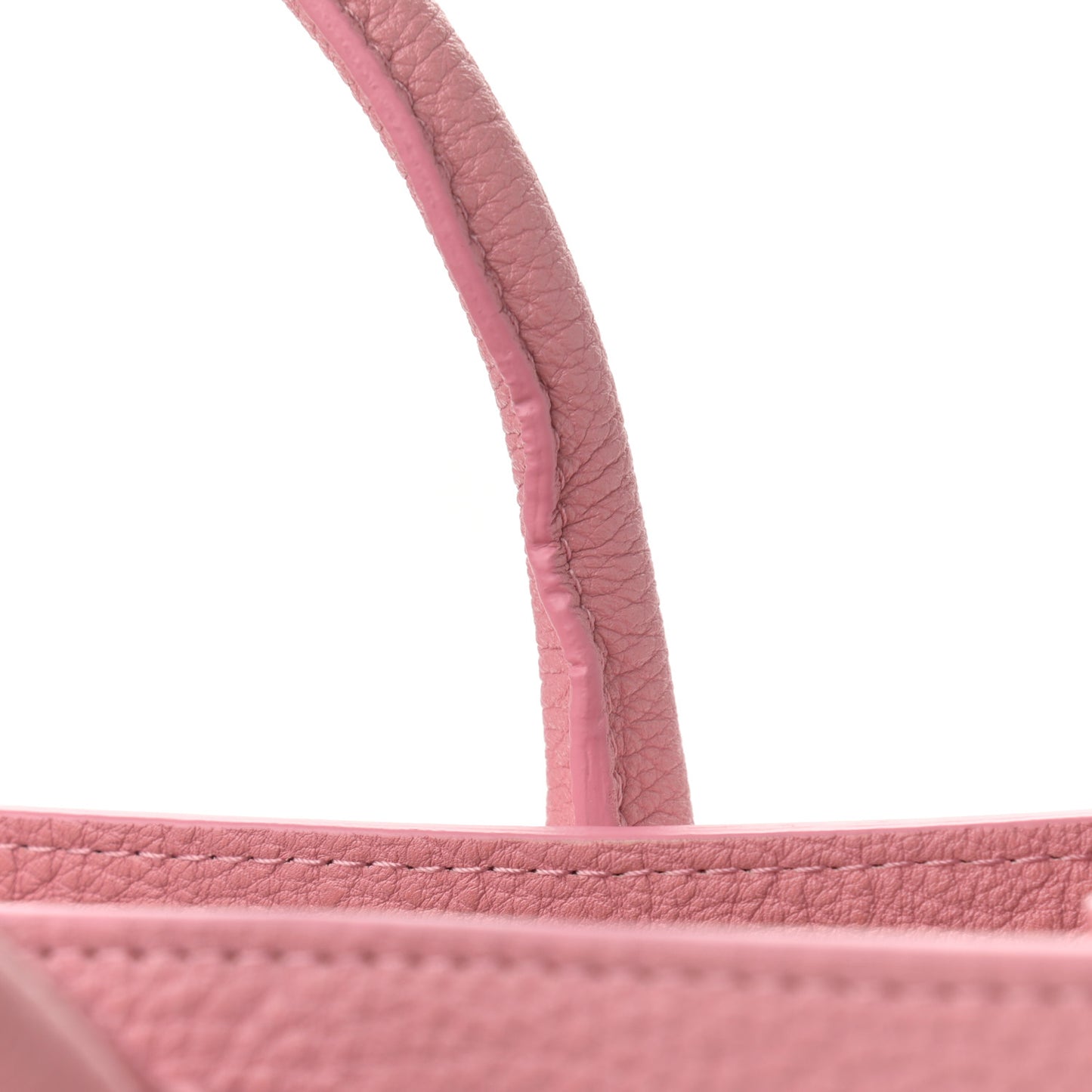 Tumbled Calfskin Sun Bag Peony