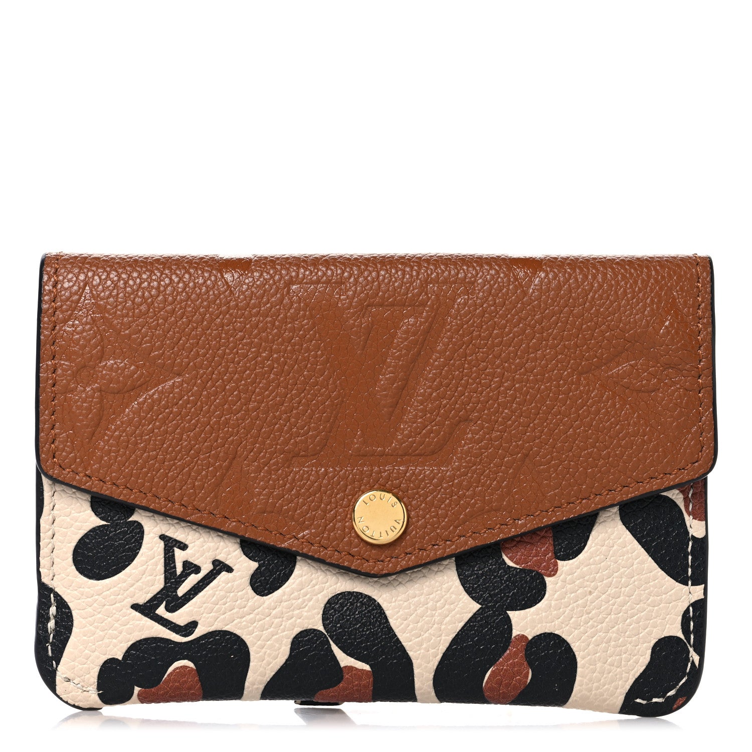 Louis Vuitton Empreinte Monogram Giant Wild At Heart Key Pouch Caramel 1 of 7