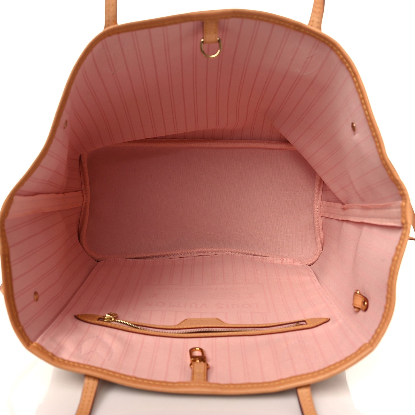 Damier Azur Neo Neverfull MM Rose Ballerine