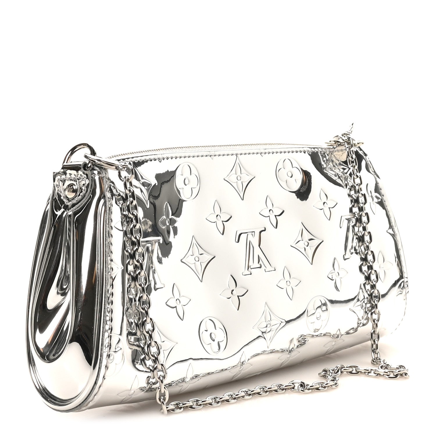 Louis Vuitton Monogram Miroir Pochette Eva Silver 1811696