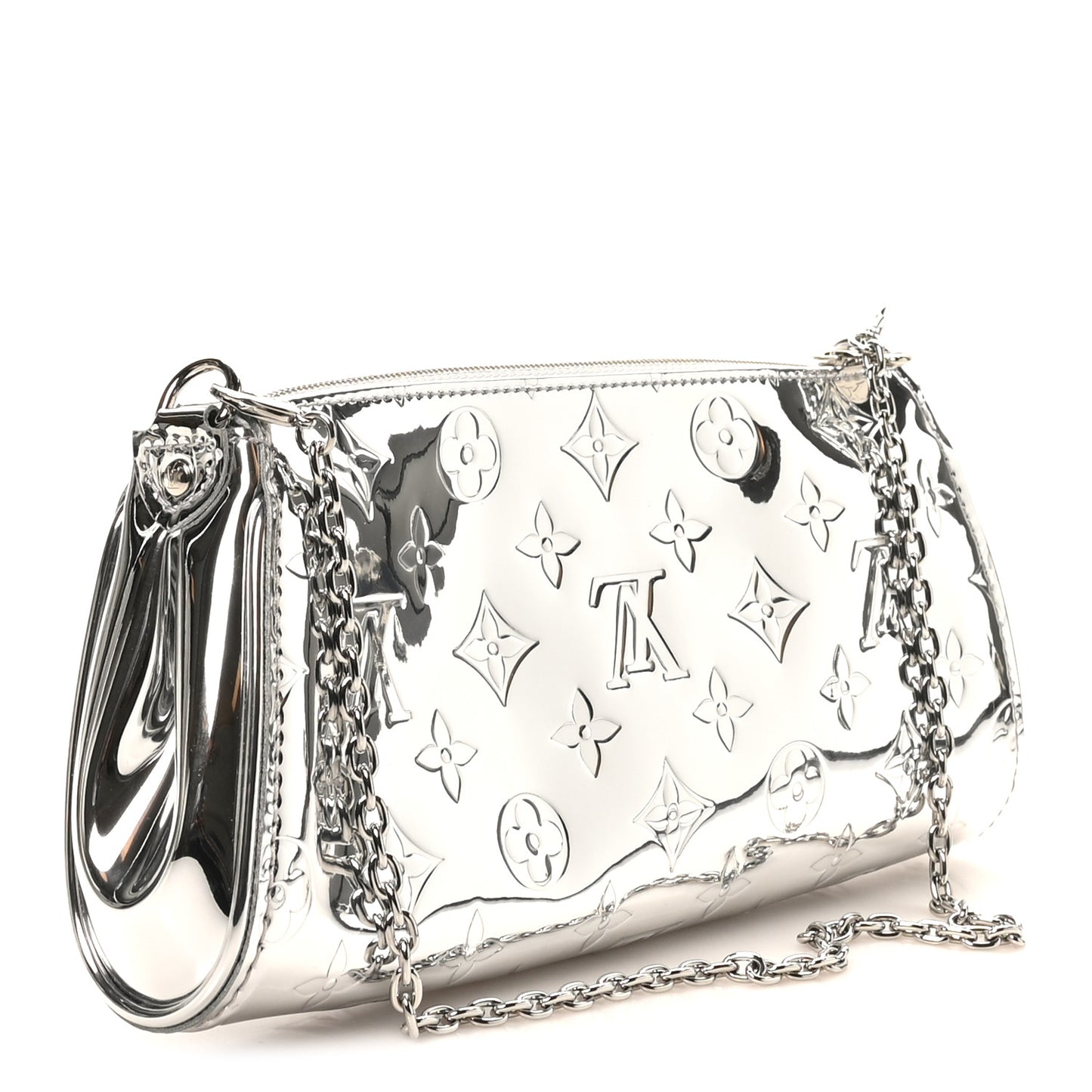 Monogram Miroir Pochette Eva Silver