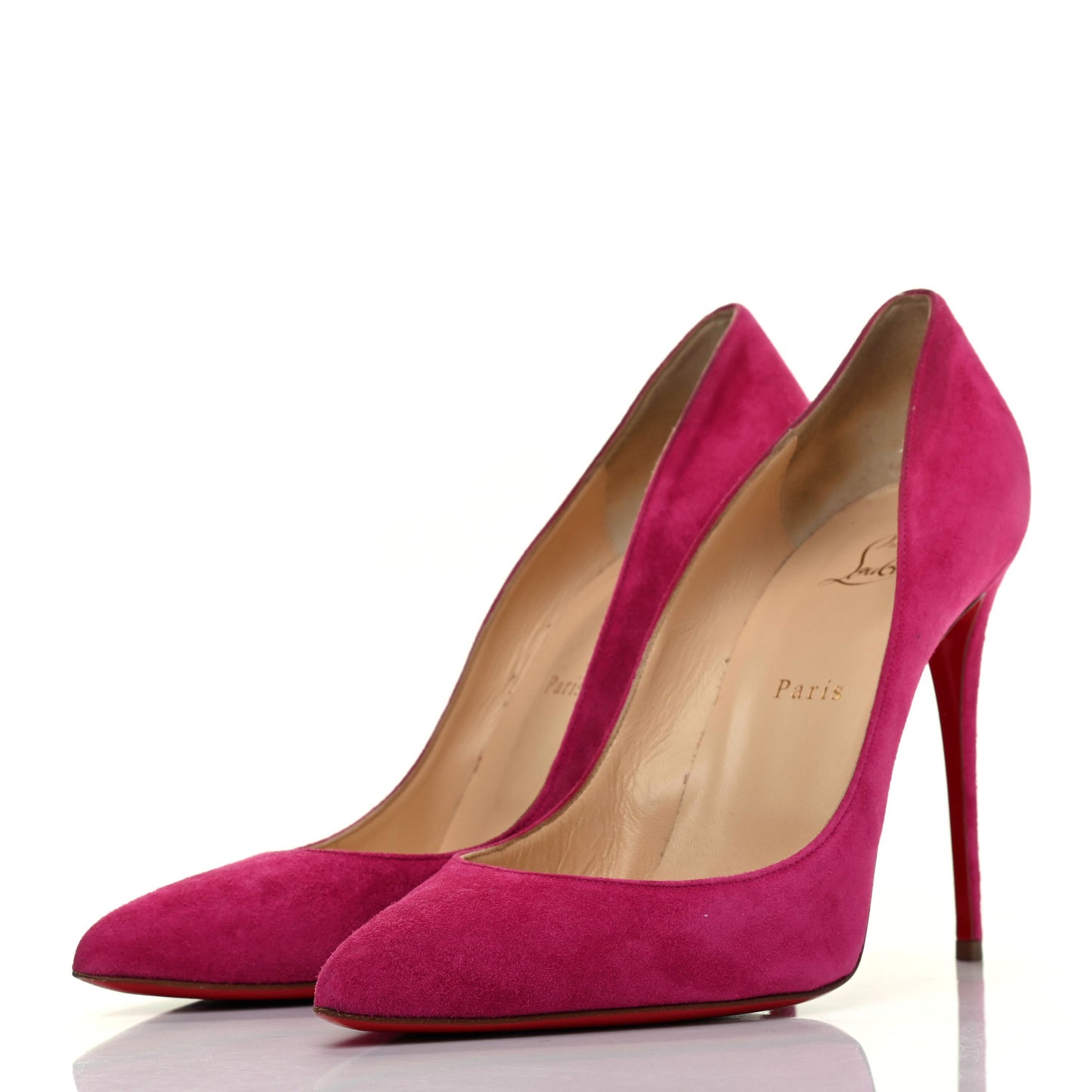 Veau Velours Pigalle Follies 120 Pumps 41 Rosa