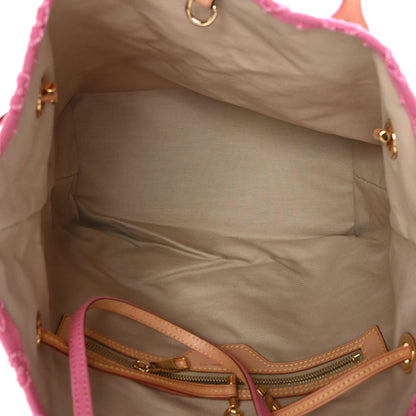 Louis Vuitton Monogram Denim Neverfull MM Rose 4 of 7