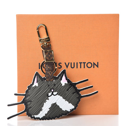 Louis Vuitton Epi Monogram Catogram Bag Charm Key Holder Gris 4 of 4