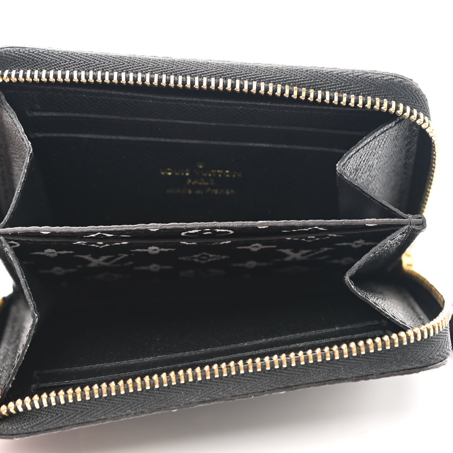 Louis Vuitton Monogram Giant Jungle Zippy Coin Purse Black 5 of 8