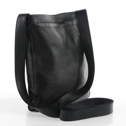 Hermes Lambskin Toudou Perfore Crossbody Black 7 of 13