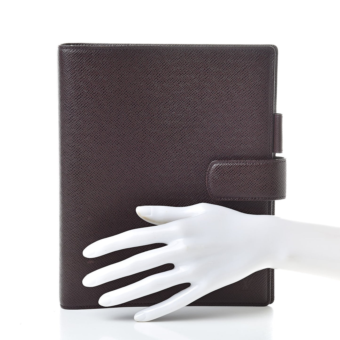 Taiga Large Ring Agenda Cover Acajou