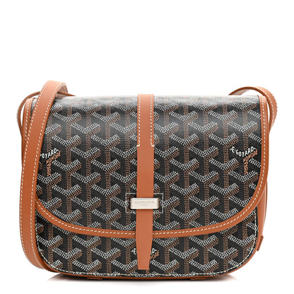Goyard Goyardine Belvedere II PM Messenger Bag Black Gold 1 of 9