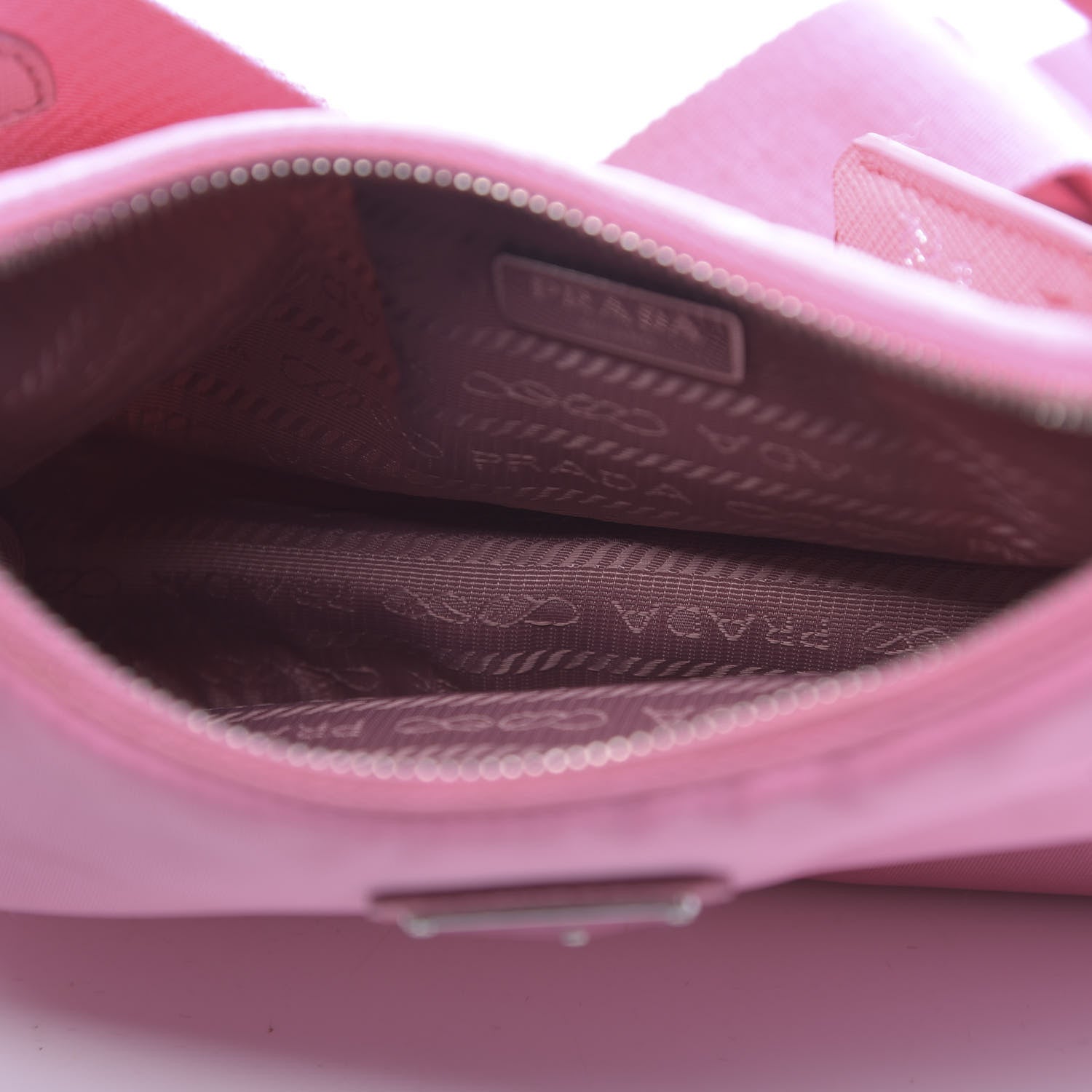 Prada Nylon Re-Edition 2005 Shoulder Bag Begonia 5 of 11