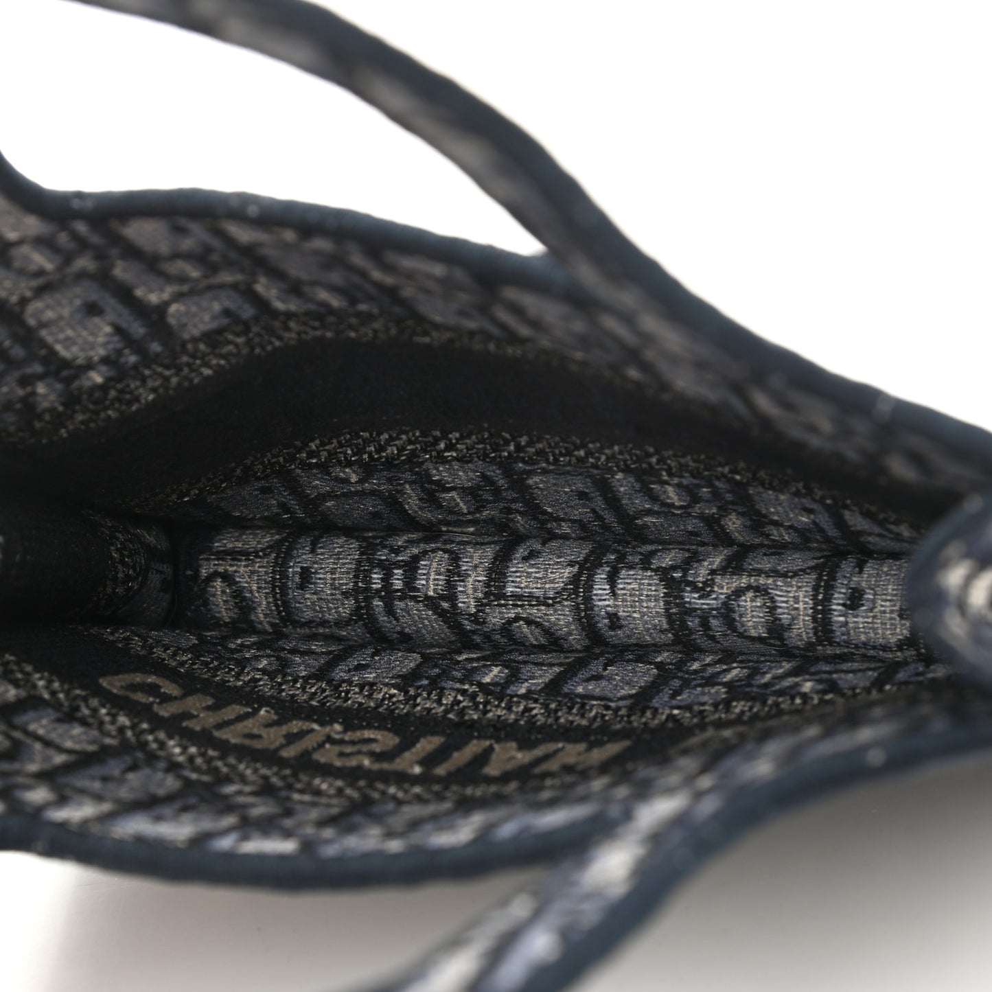 Oblique Mini Book Tote Blue Multicolor