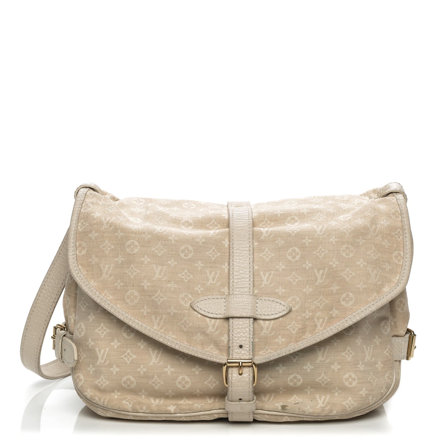 Monogram Mini Lin Saumur Dune