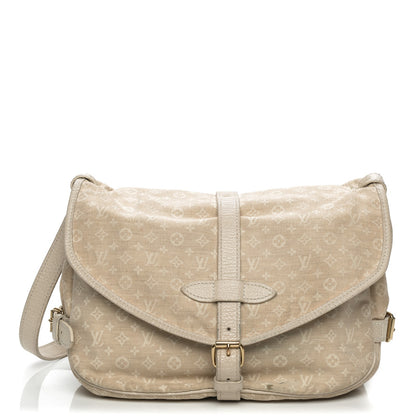 Louis Vuitton Monogram Mini Lin Saumur Dune 1 of 13
