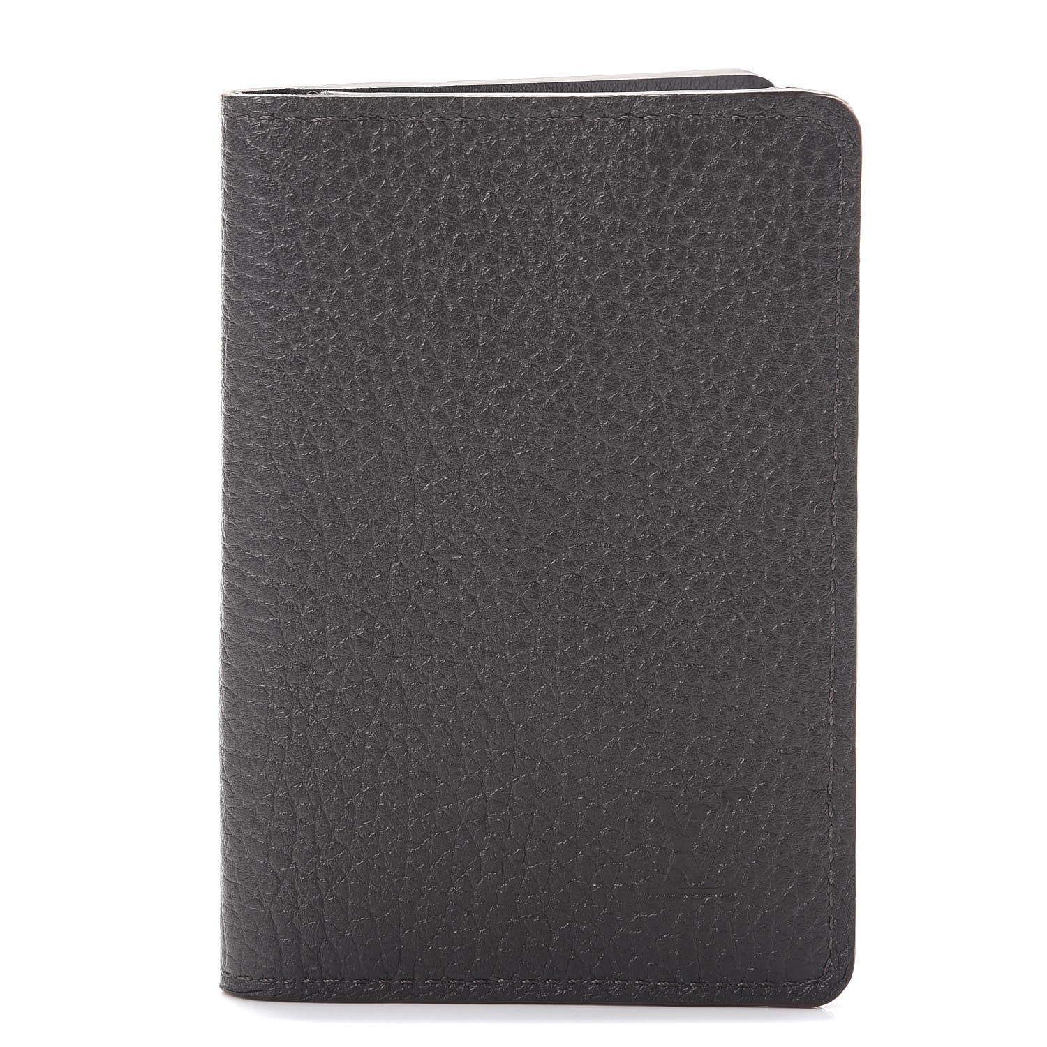 Louis Vuitton Taurillon Pocket Organizer Charcoal 1 of 7