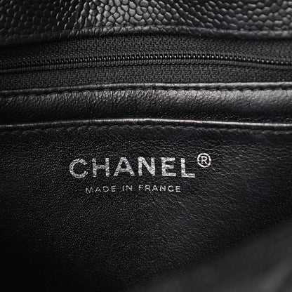 Chanel Caviar Quilted Mini Square Flap Black 5 of 12