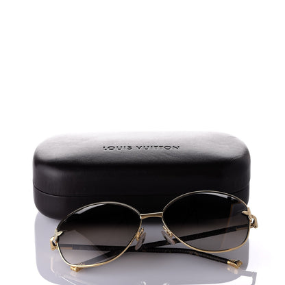 Louis Vuitton Monogram Viola Round Sunglasses Z0464U Brown 8 of 8