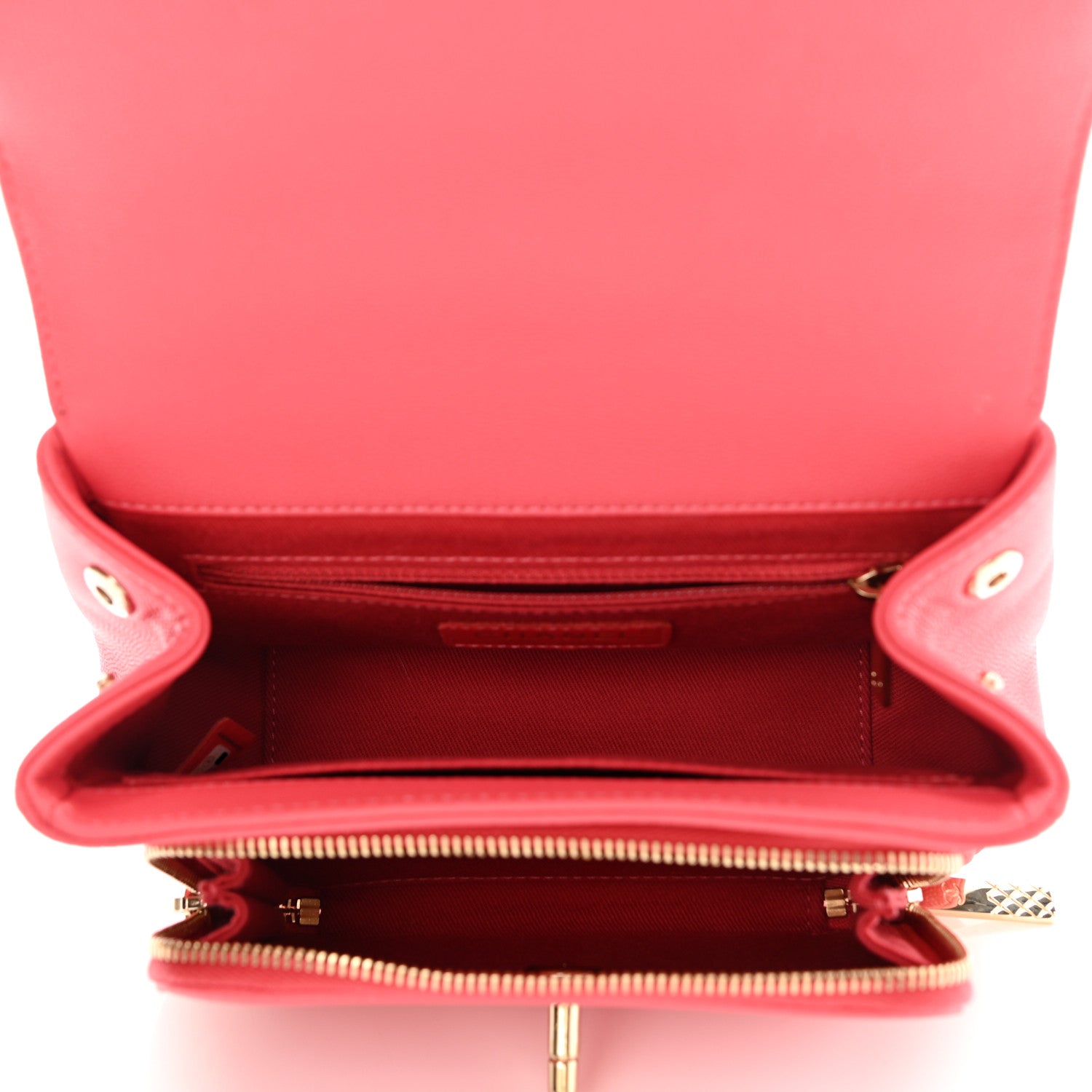 Chanel Caviar Quilted Small Business Affinity Flap Pink 5 of 11