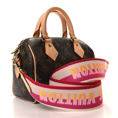 Louis Vuitton Monogram Speedy Bandouliere 20 Fuchsia 3 of 10