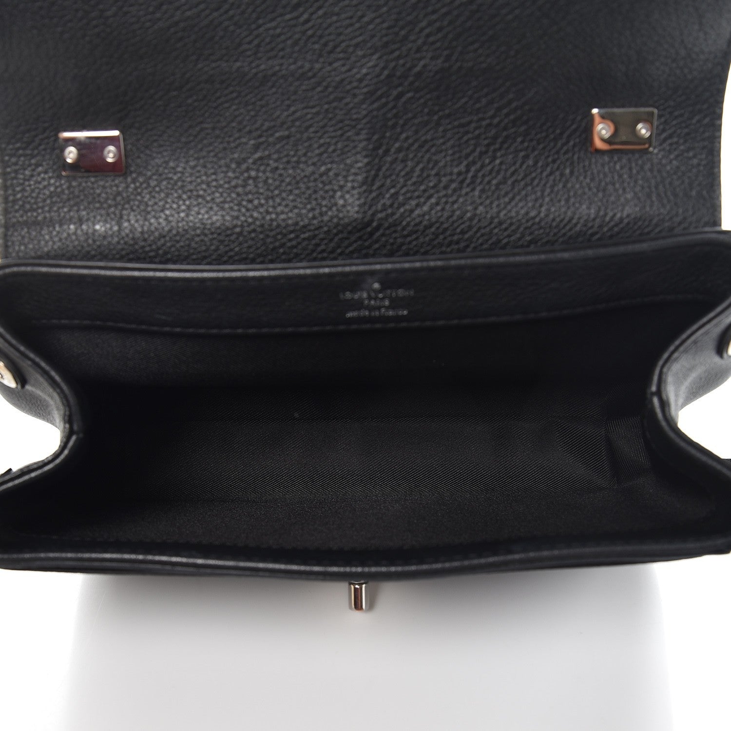 Louis Vuitton Calfskin Lockme II Chain Bag BB Black 5 of 6