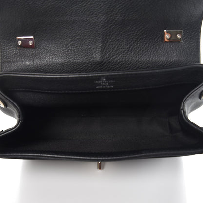Louis Vuitton Calfskin Lockme II Chain Bag BB Black 5 of 6