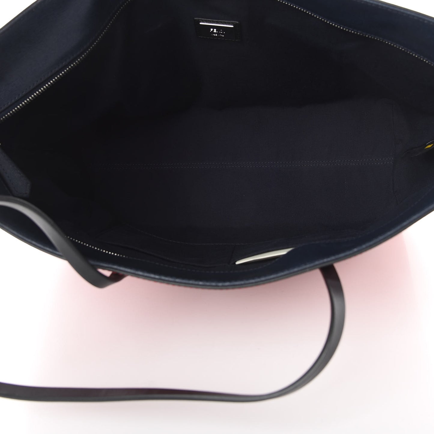 Vitello Elite Cuoio Monster Buggies Medium Roll Tote Mattone Black Multicolor Lavagna