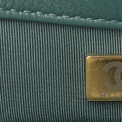Chanel Lambskin Quilted Medium Chanel 19 Flap Green 6 of 8