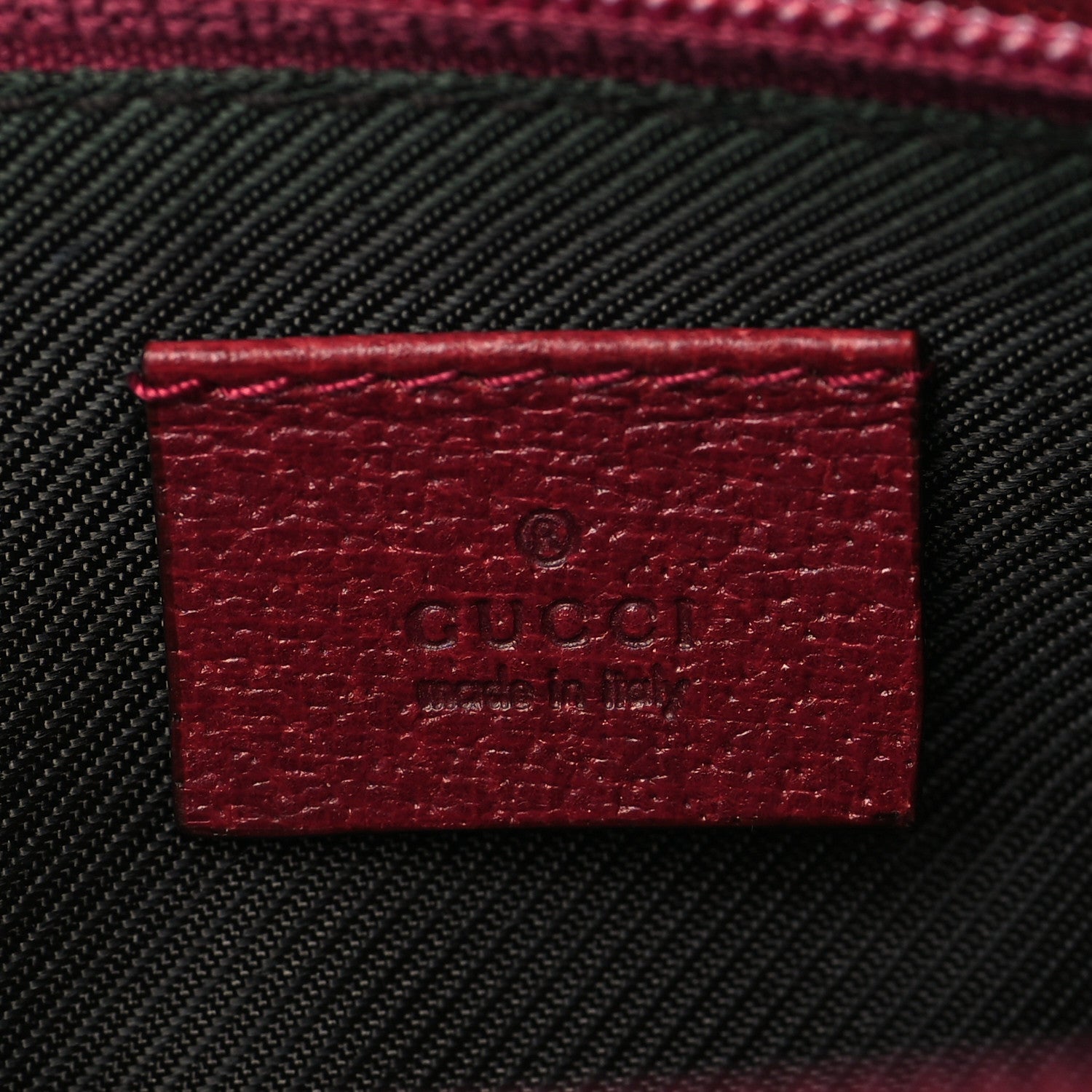 Gucci Monogram Boat Pochette Red 5 of 6