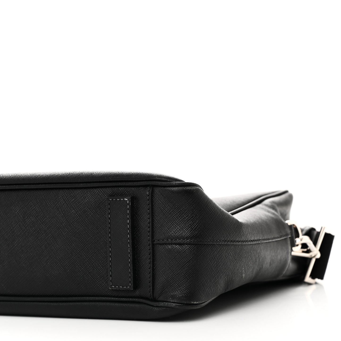 Saffiano Travel Briefcase Black