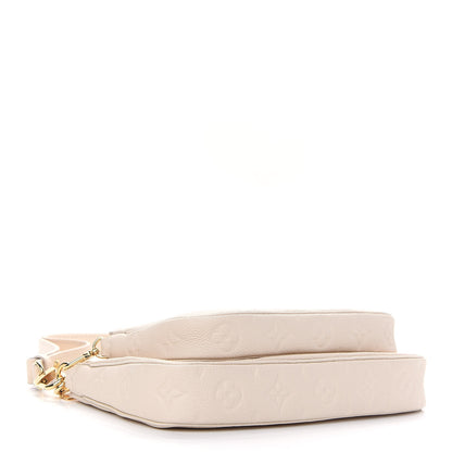 Louis Vuitton Empreinte Monogram Giant Multi Pochette Accessories Cream 4 of 8
