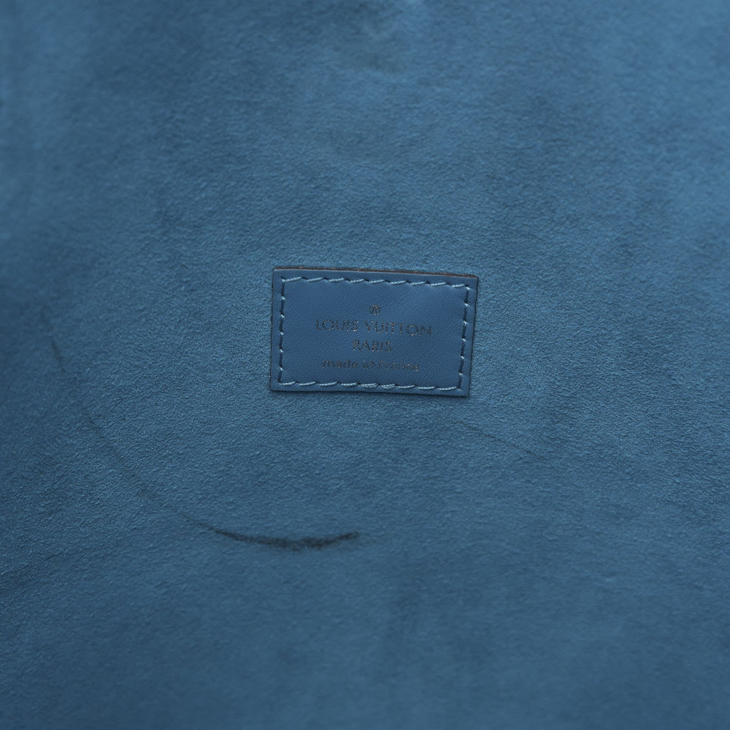 Louis Vuitton Epi Neverfull MM Cyan 6 of 10