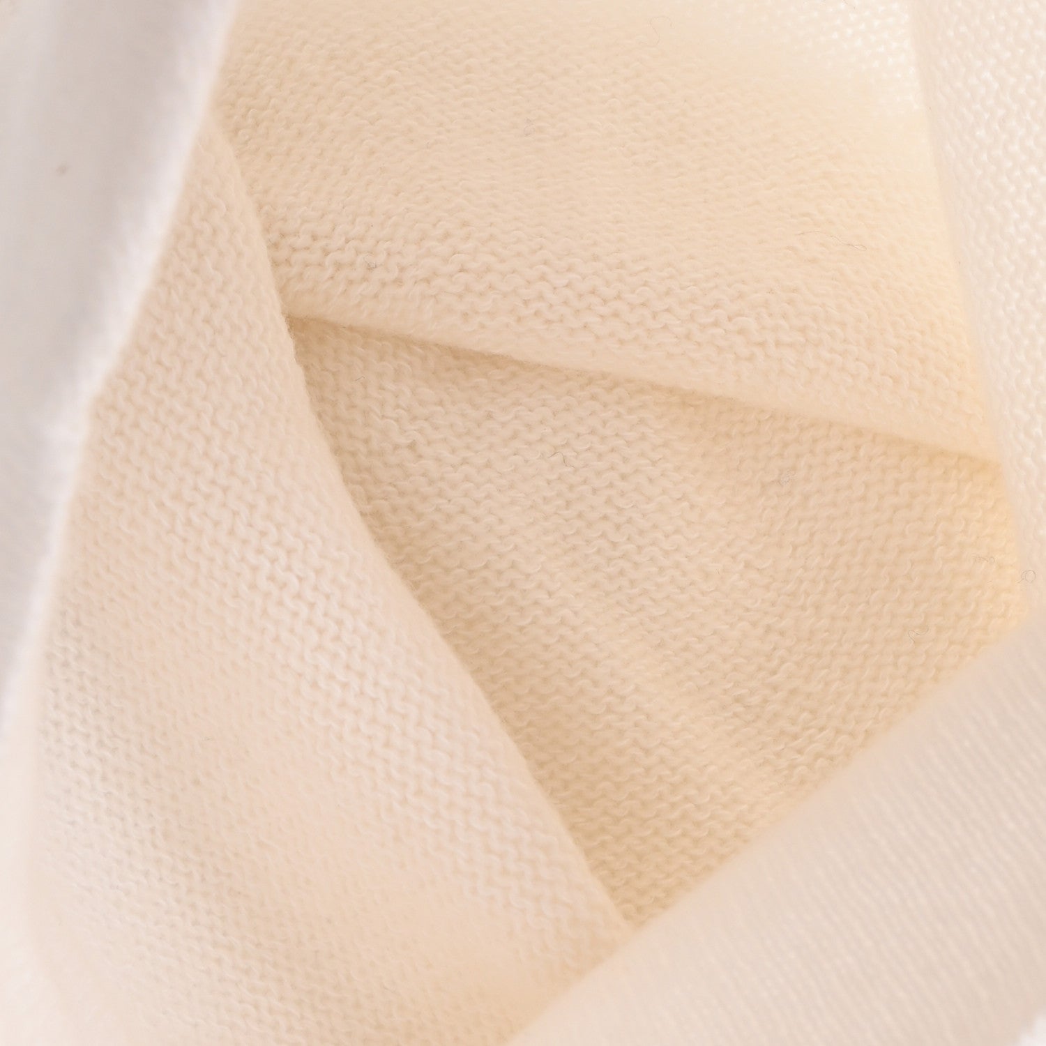 Chanel Cashmere Cotton CC Beanie Hat White 4 of 7