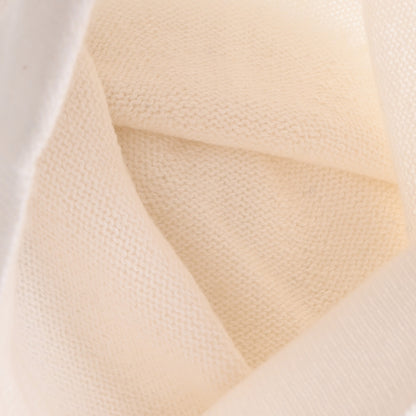 Chanel Cashmere Cotton CC Beanie Hat White 4 of 7