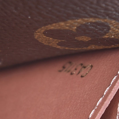 Louis Vuitton Monogram Emilie Wallet Rose Nacre 7 of 8