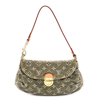 Louis Vuitton Monogram Denim Mini Pleaty Lichen 1 of 9
