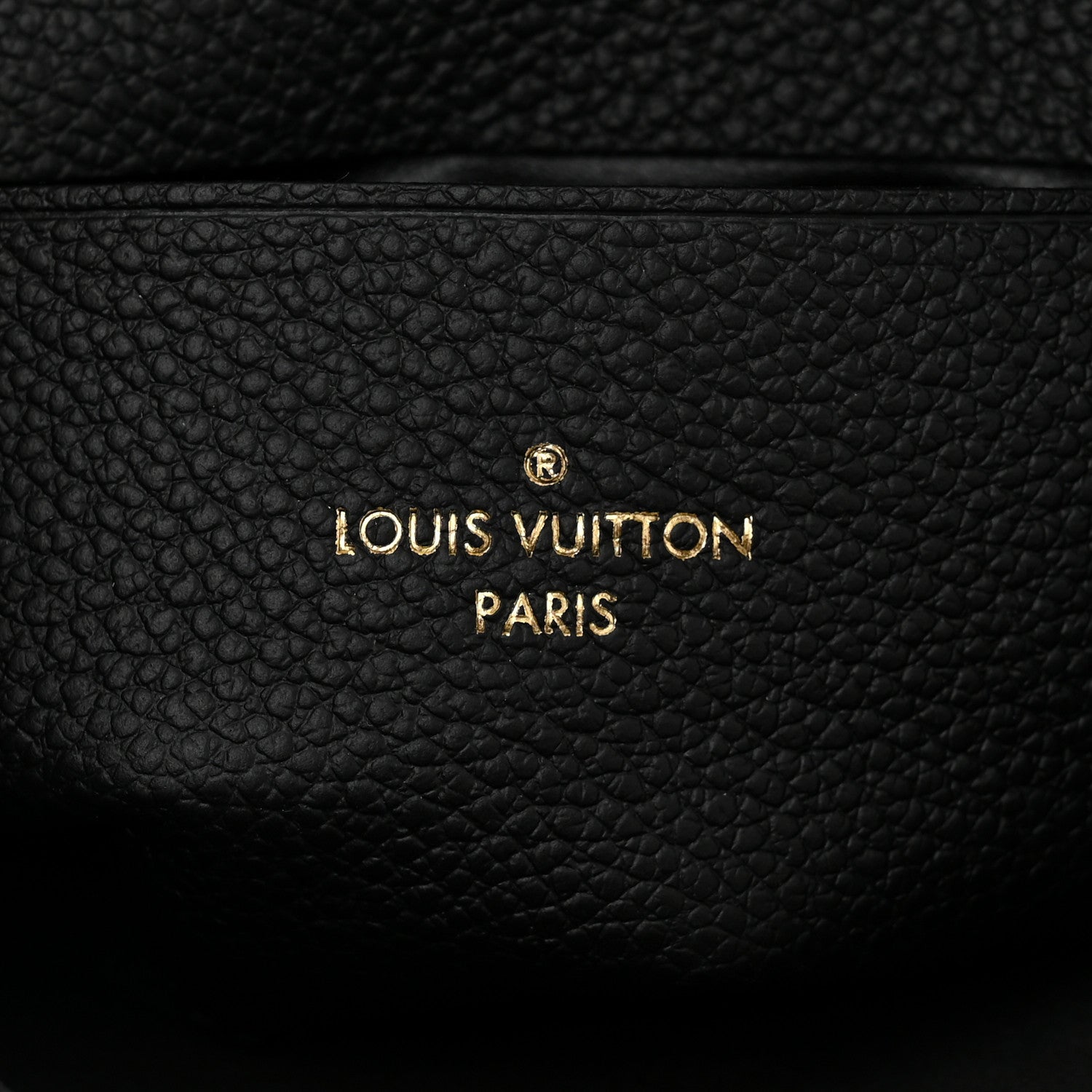 Louis Vuitton Empreinte Double Zip Pochette Black 7 of 11