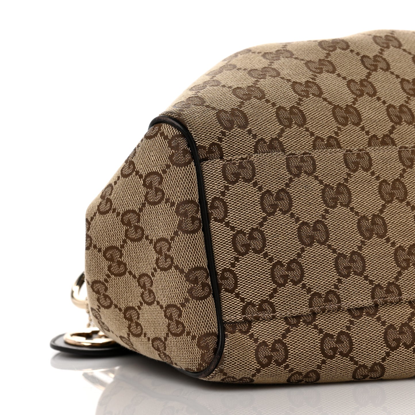 Monogram Medium Sukey Tote Dark Brown