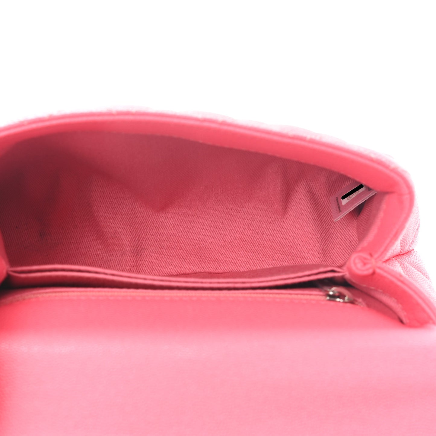 Caviar Quilted Incognito Mini Coco Handle Flap Pink