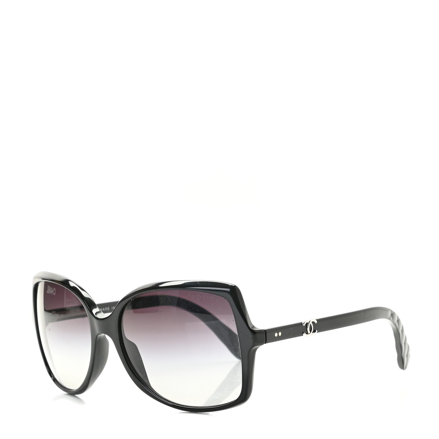 Chanel Square CC Logo Sunglasses 5245 Black 1 of 7