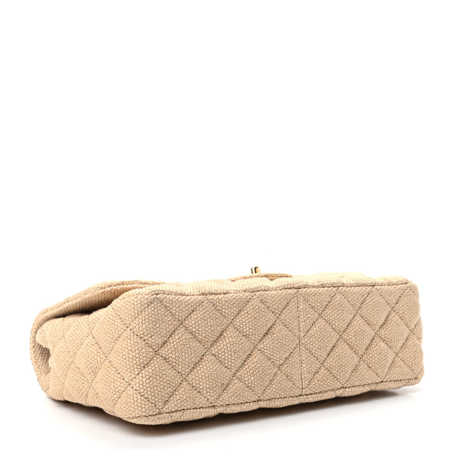 Chanel Tweed Raffia Coco Country Jumbo Flap 4 of 10