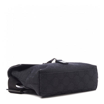 Gucci GG Monogram Web Flight Belt Bag Black 4 of 10