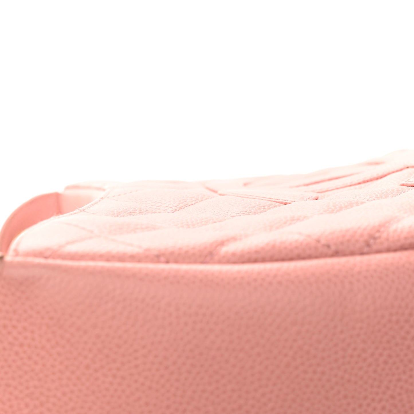 Caviar Quilted Timeless CC Shoulder Bag Pink