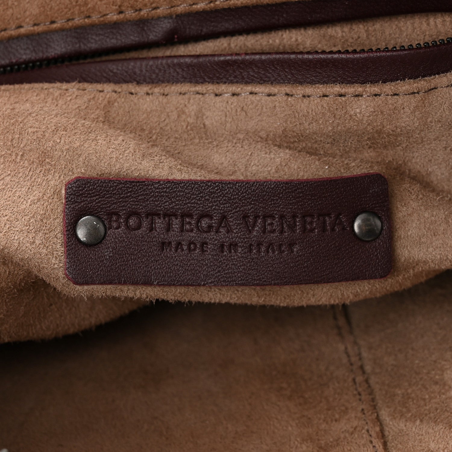 Bottega Veneta Nappa Intrecciato Nodini Bag Aubergine 6 of 11