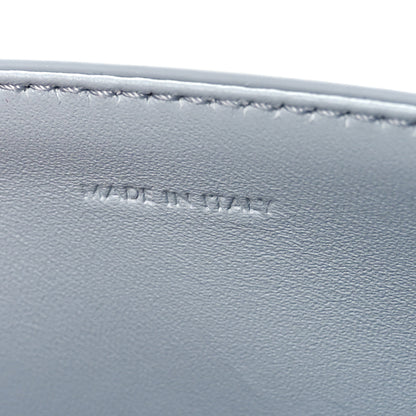 Celine Shiny Calfskin Teen Triomphe Pearl Blue 6 of 10